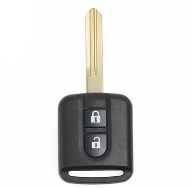 For Nissan Micra Navara Qashqai 2 Button 433MHz ASK ID46 PCF7946A Car Key Fob